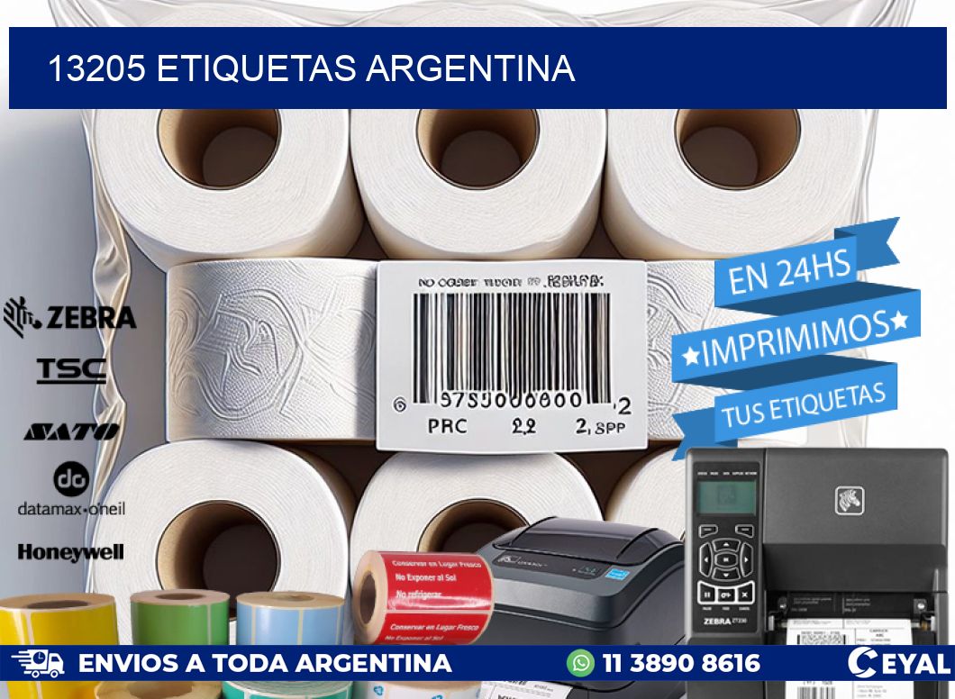 13205 ETIQUETAS ARGENTINA