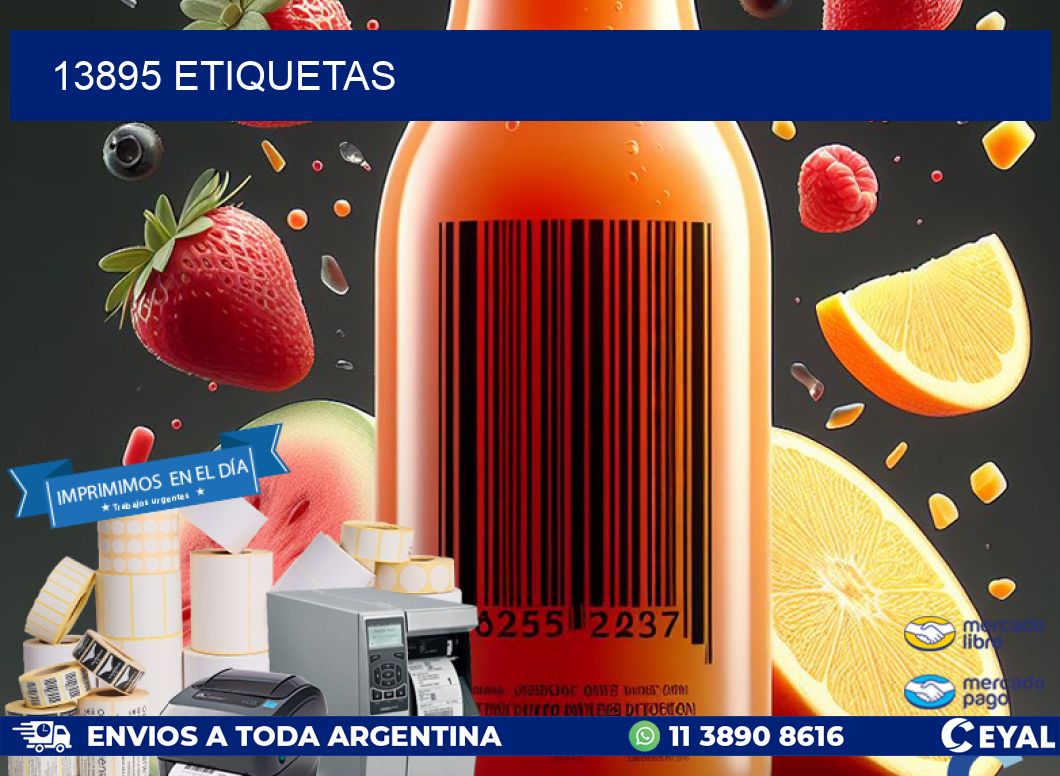 13895 ETIQUETAS