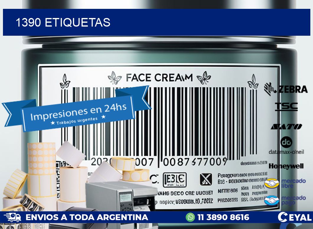1390 ETIQUETAS