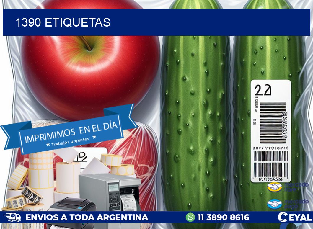 1390 ETIQUETAS