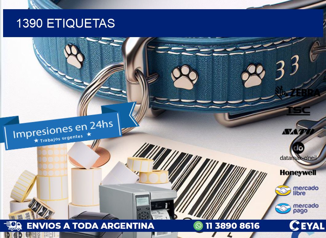 1390 ETIQUETAS