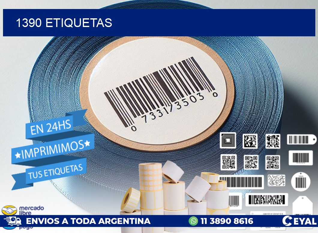 1390 ETIQUETAS