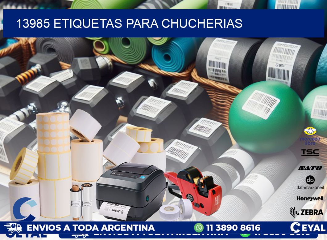 13985 ETIQUETAS PARA CHUCHERIAS