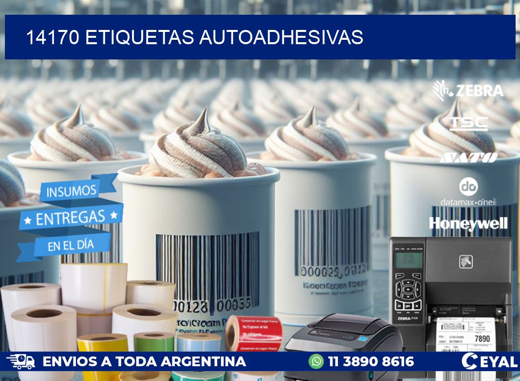 14170 ETIQUETAS AUTOADHESIVAS