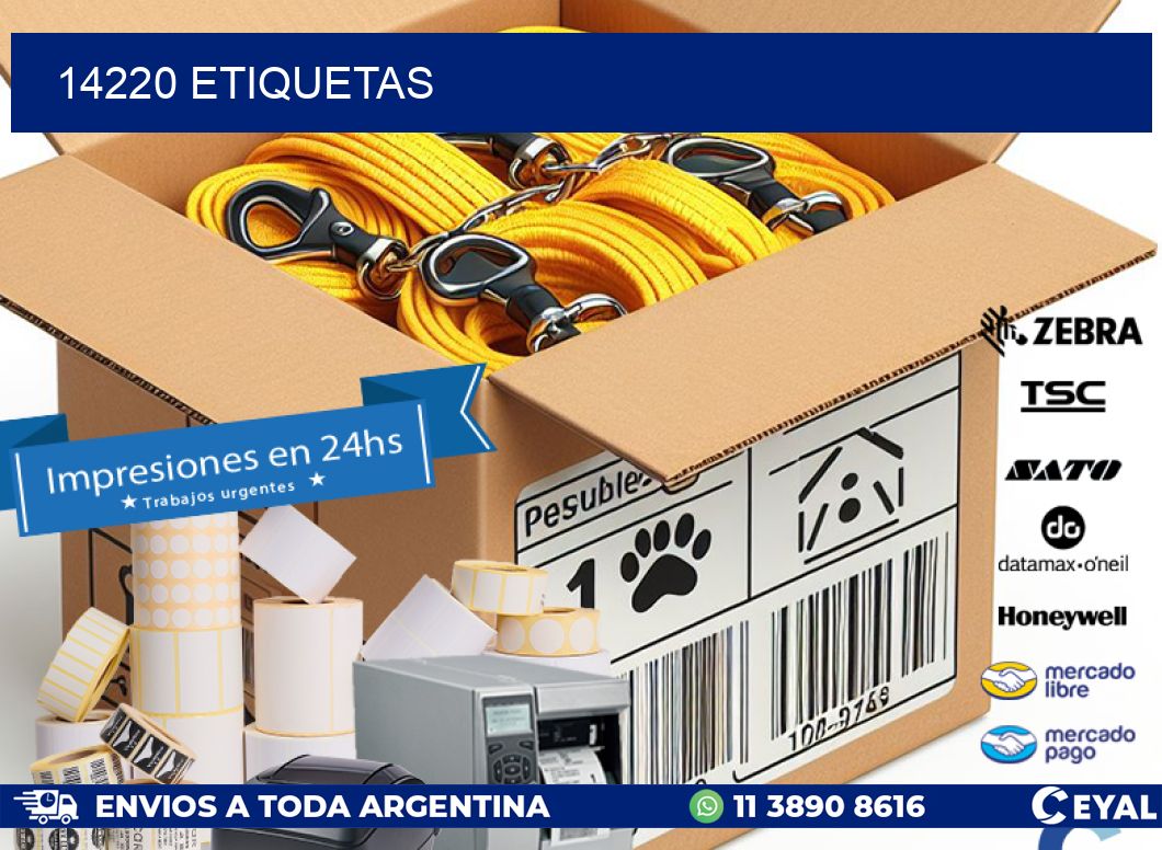14220 ETIQUETAS