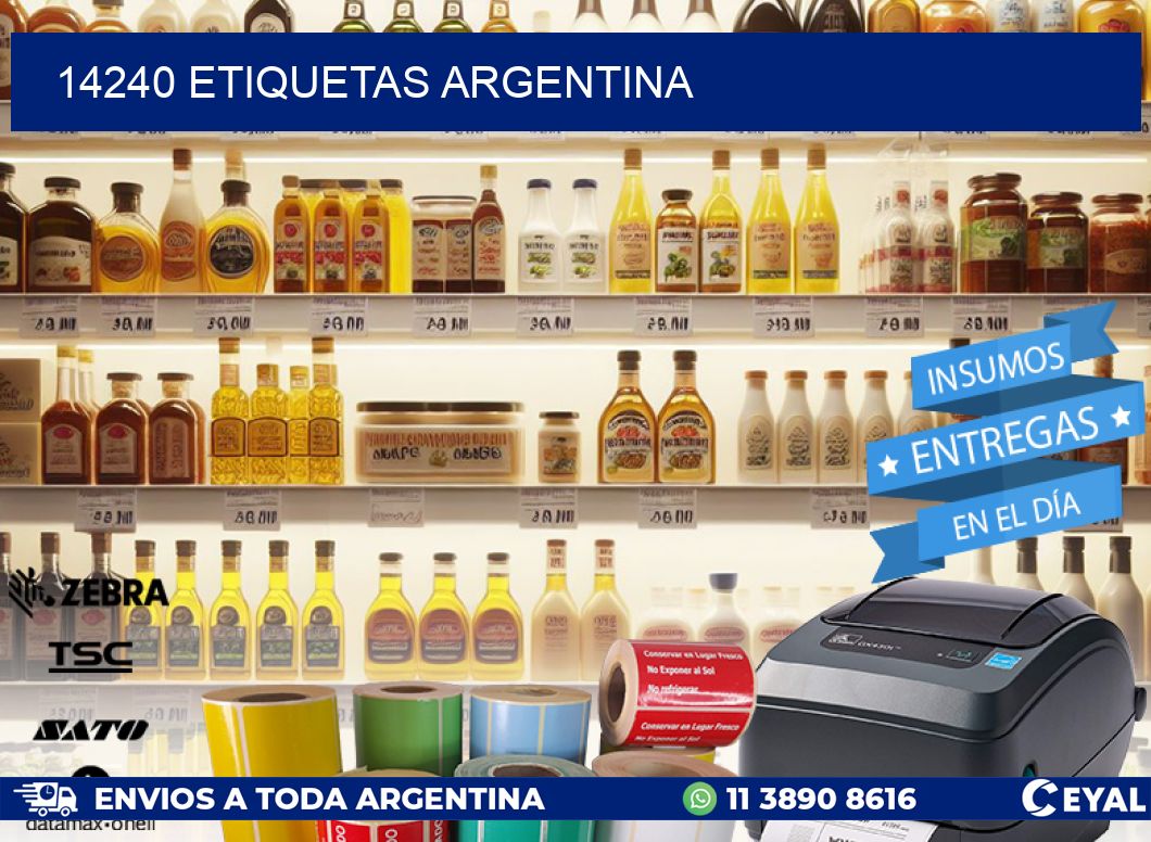 14240 ETIQUETAS ARGENTINA