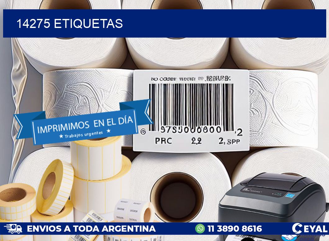 14275 ETIQUETAS