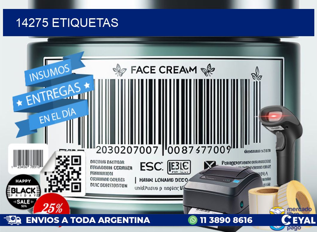 14275 ETIQUETAS