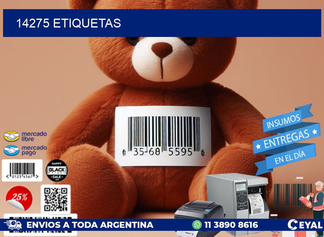 14275 ETIQUETAS