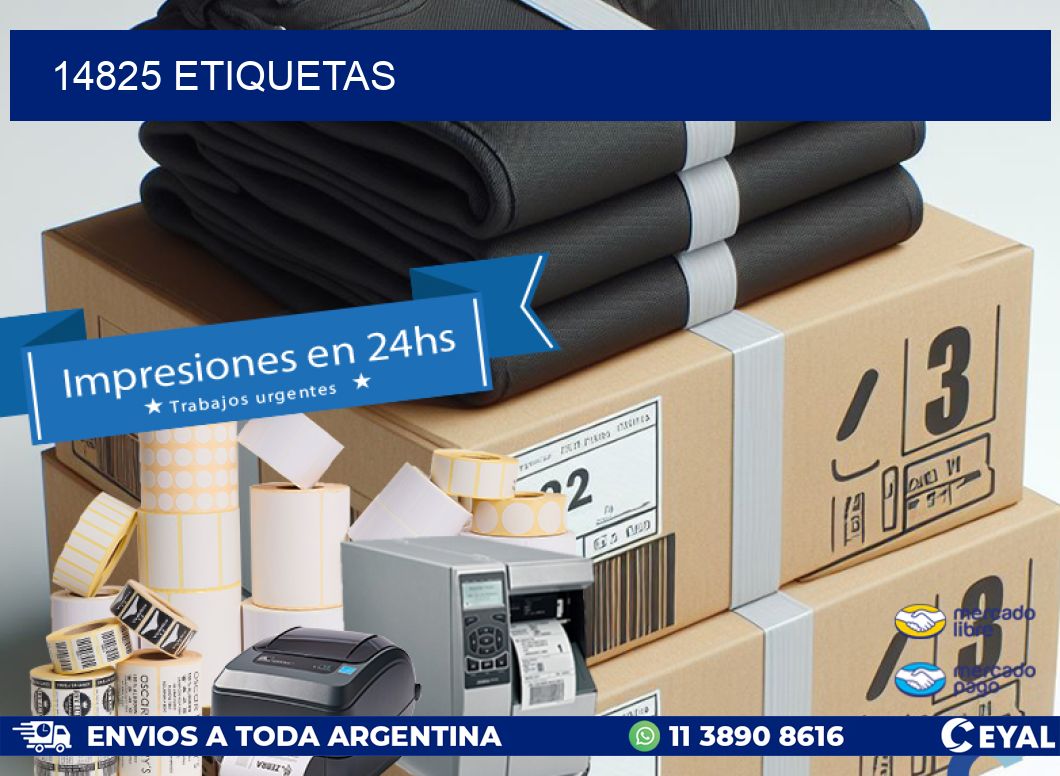 14825 ETIQUETAS