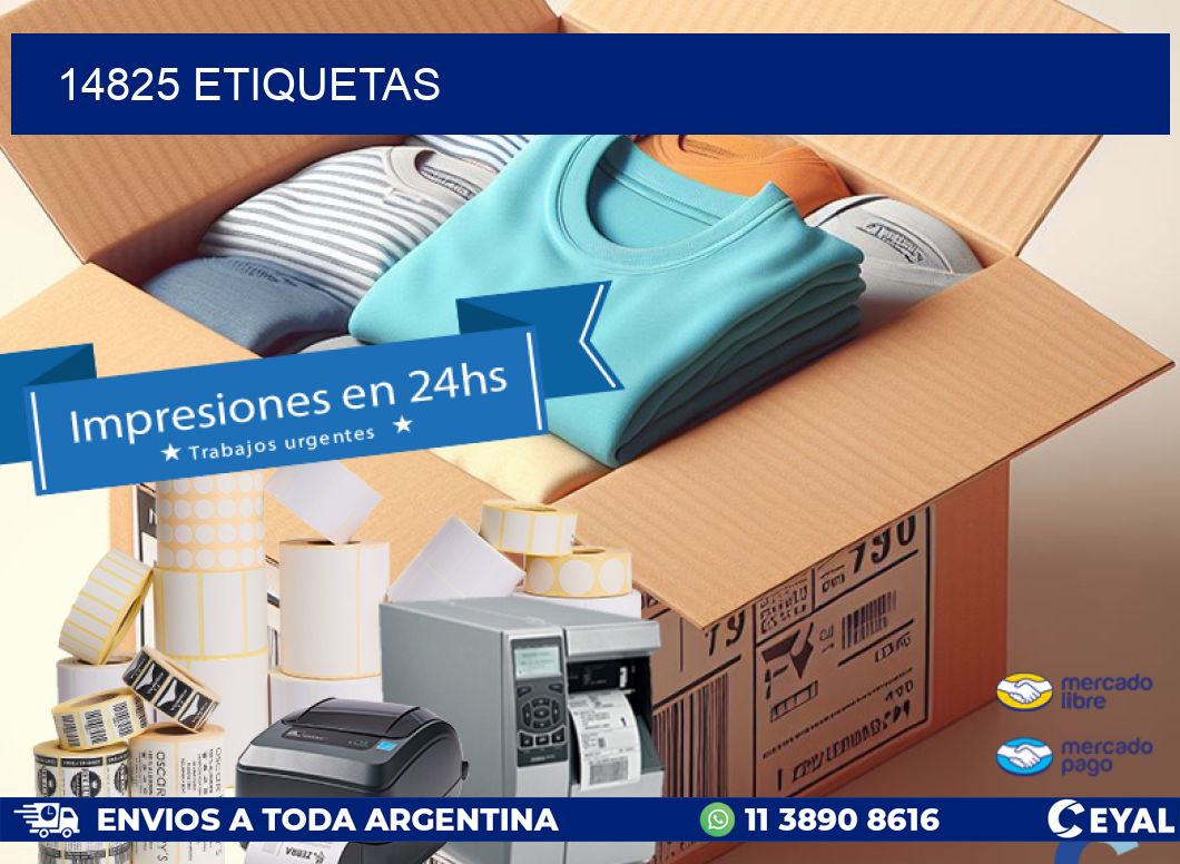 14825 ETIQUETAS