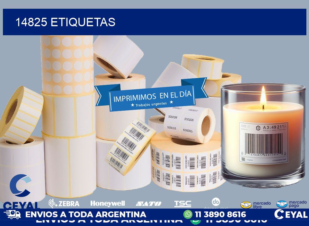 14825 ETIQUETAS