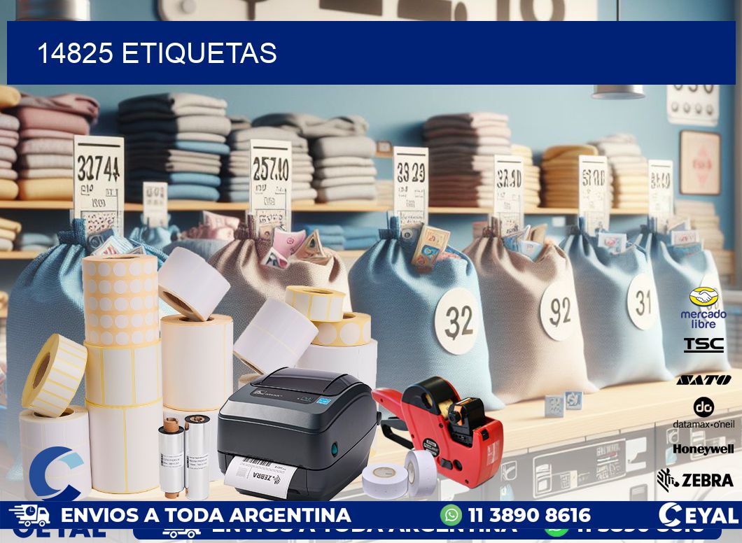 14825 ETIQUETAS