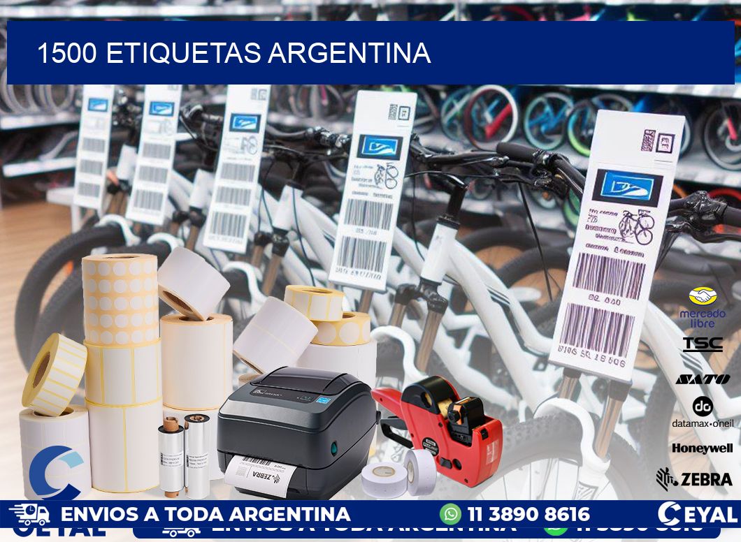 1500 ETIQUETAS ARGENTINA
