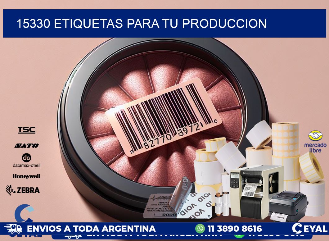 15330 ETIQUETAS PARA TU PRODUCCION