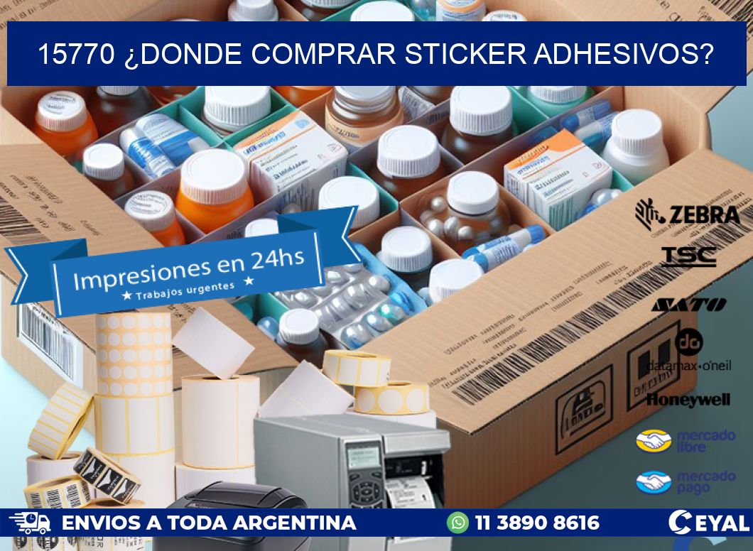 15770 ¿DONDE COMPRAR STICKER ADHESIVOS?