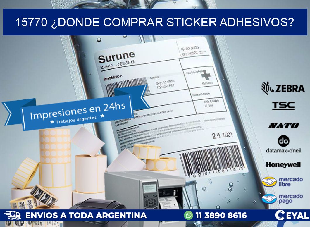15770 ¿DONDE COMPRAR STICKER ADHESIVOS?