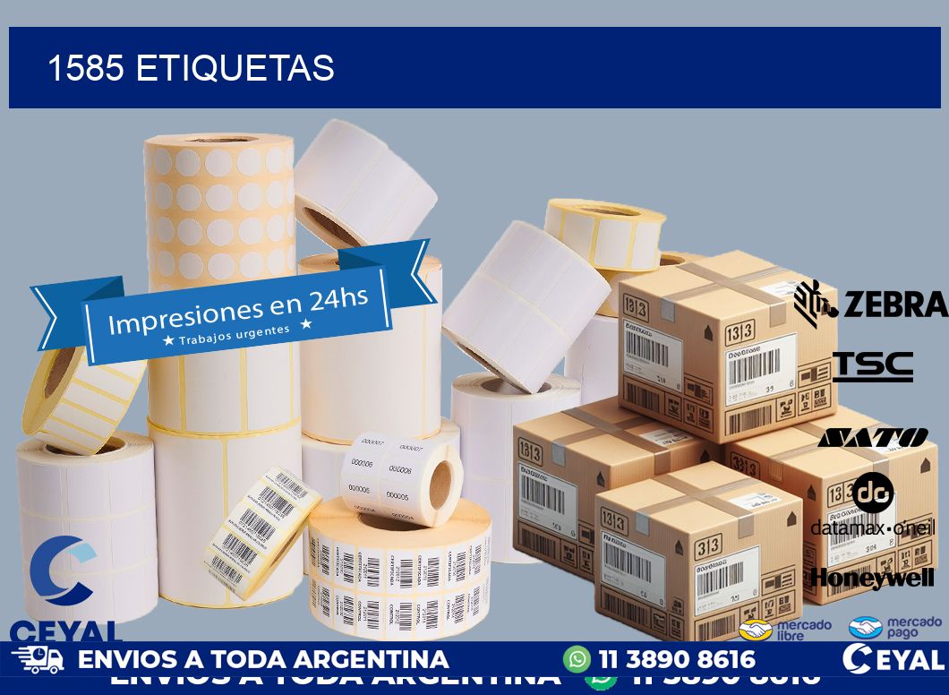 1585 ETIQUETAS