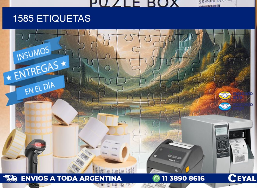 1585 ETIQUETAS