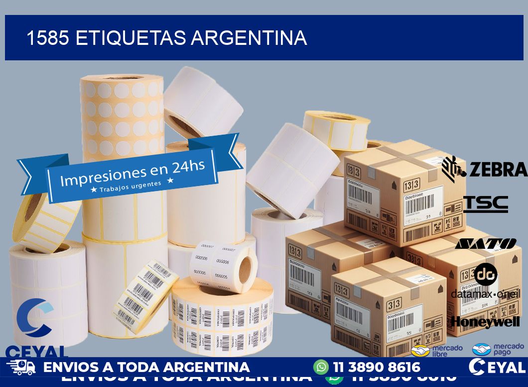 1585 ETIQUETAS ARGENTINA