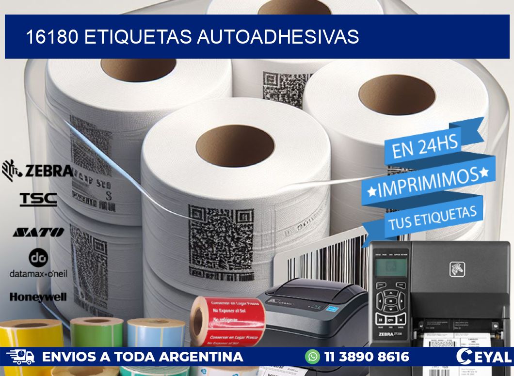16180 ETIQUETAS AUTOADHESIVAS