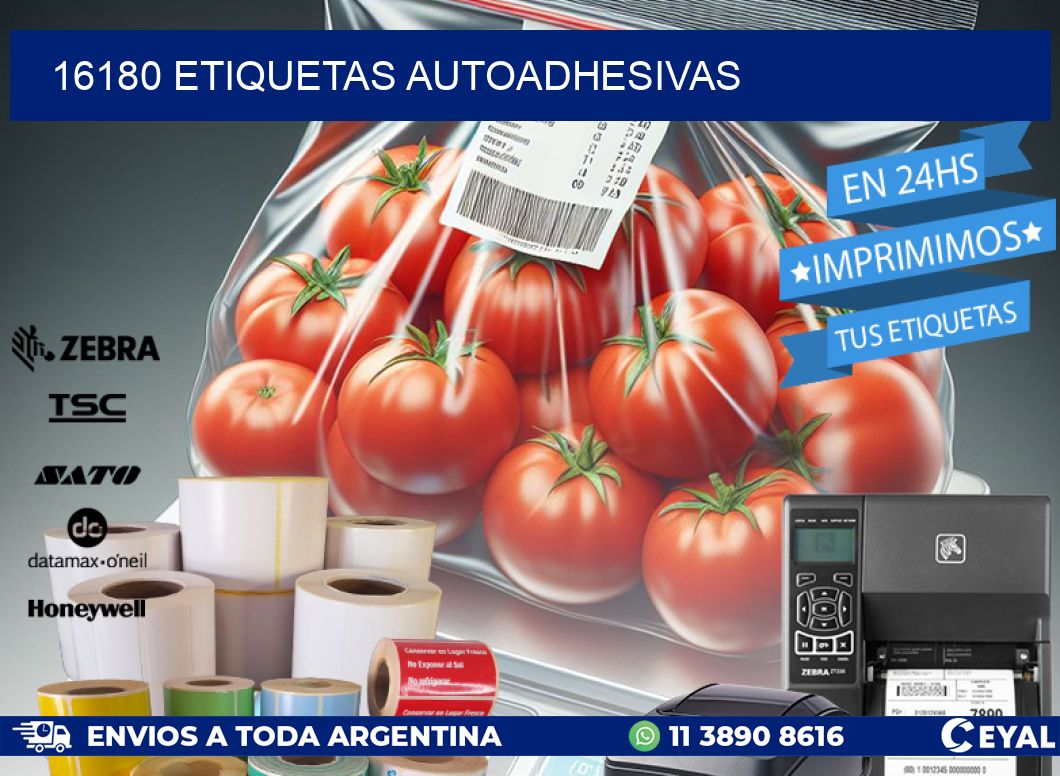16180 ETIQUETAS AUTOADHESIVAS