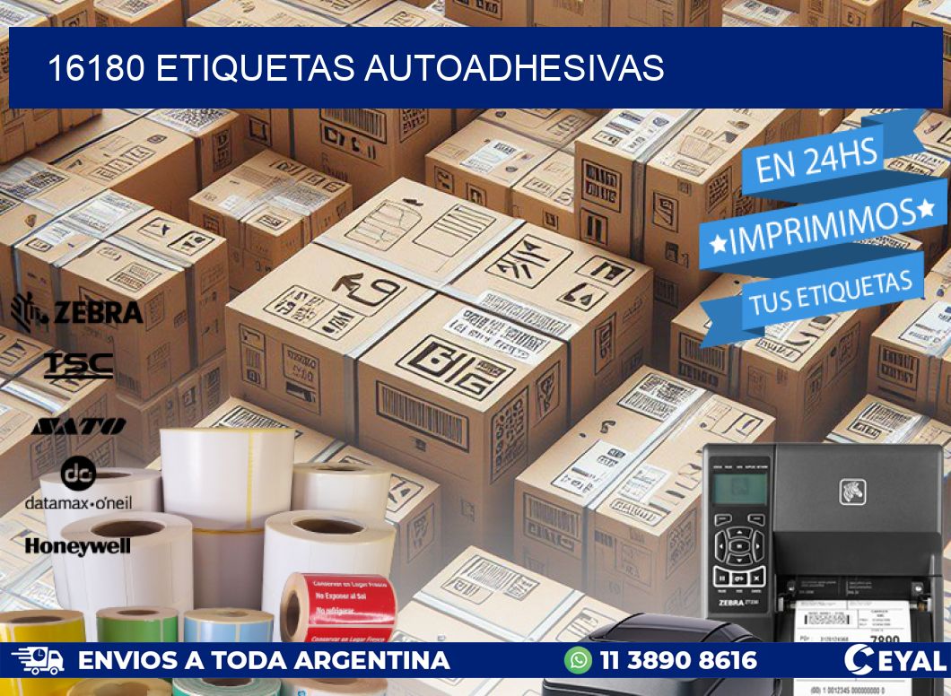 16180 ETIQUETAS AUTOADHESIVAS