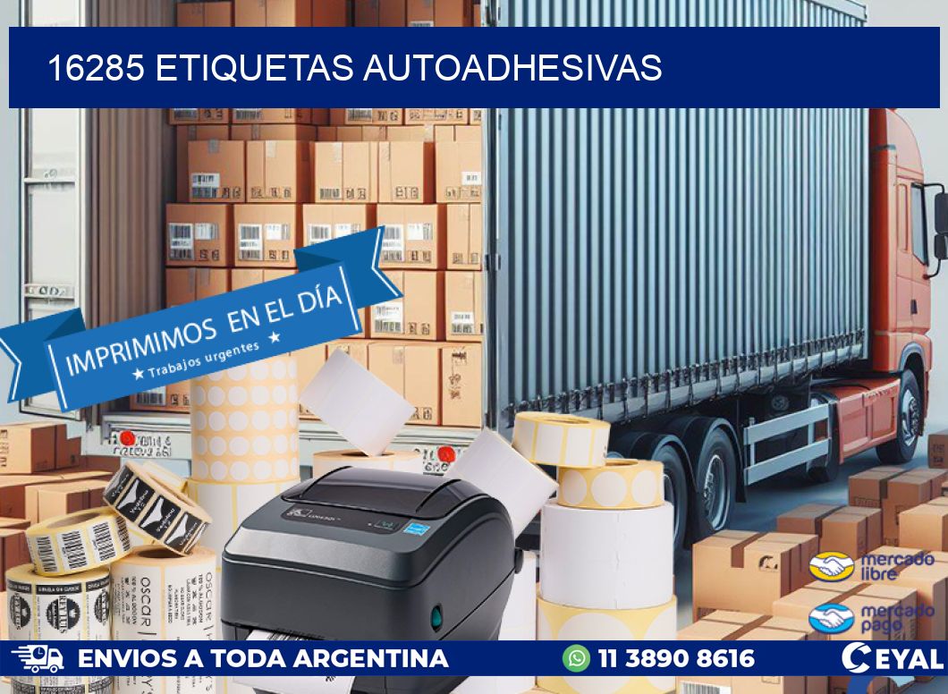 16285 ETIQUETAS AUTOADHESIVAS