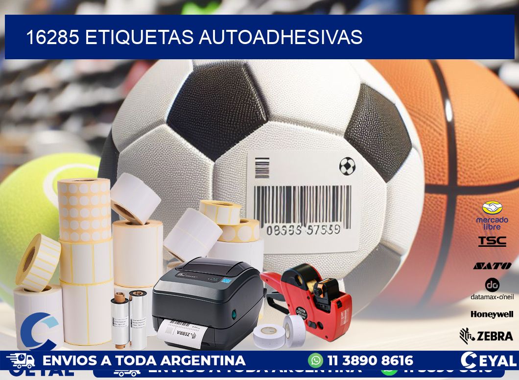 16285 ETIQUETAS AUTOADHESIVAS