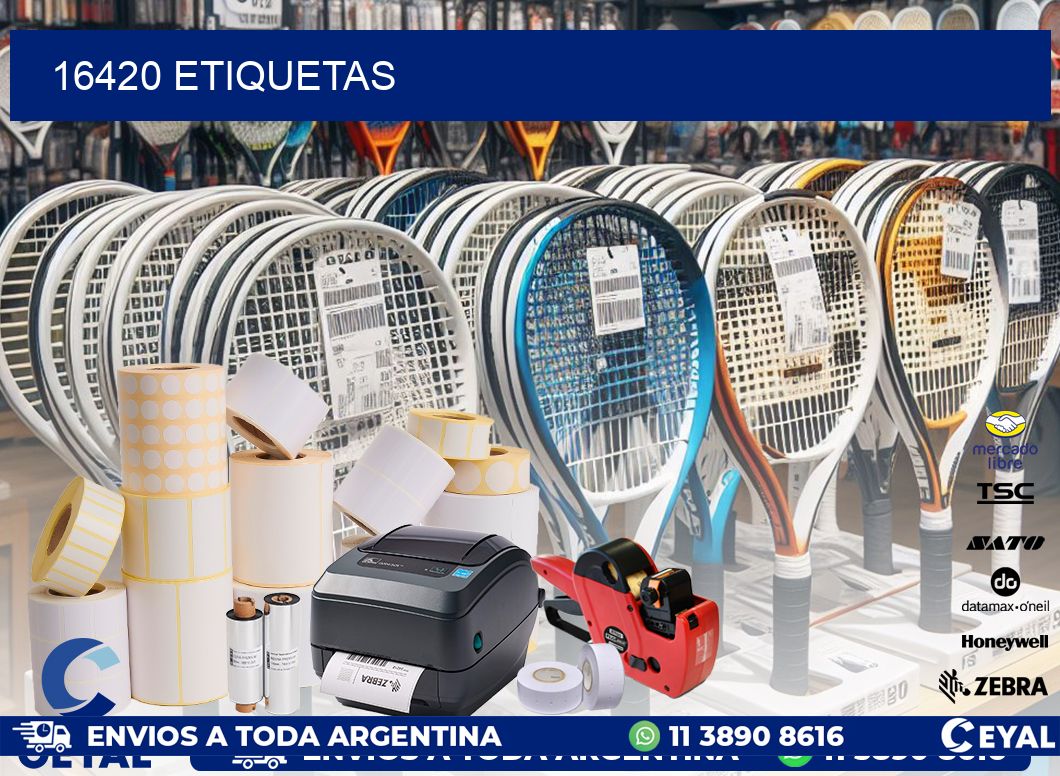 16420 ETIQUETAS