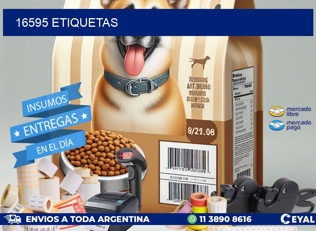16595 ETIQUETAS
