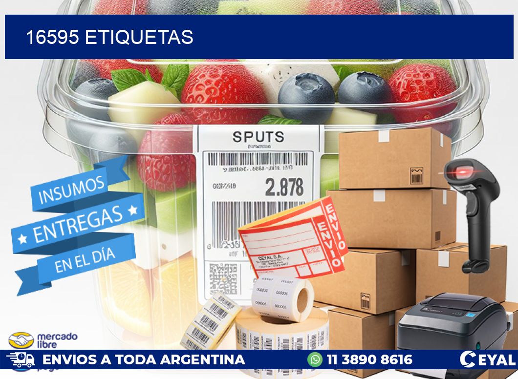 16595 ETIQUETAS