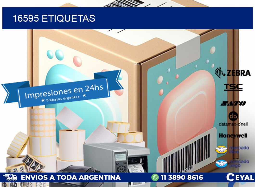 16595 ETIQUETAS