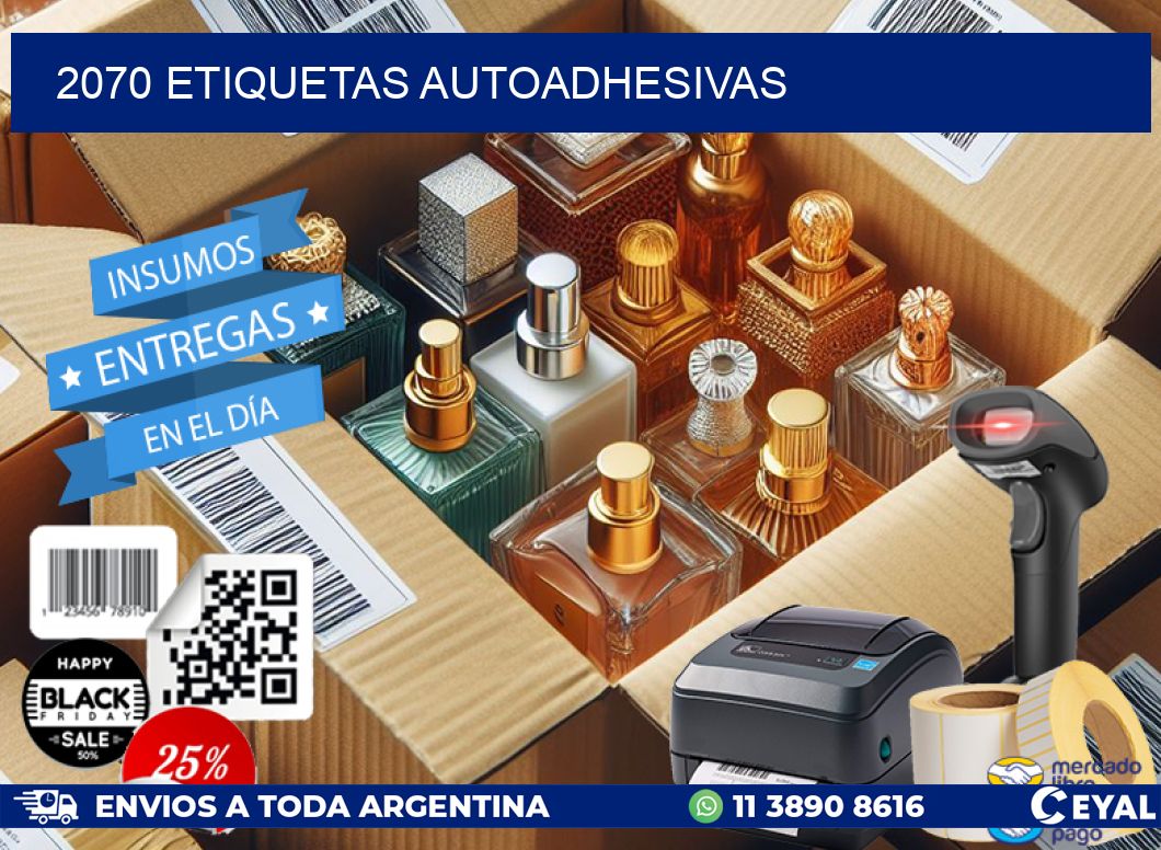 2070 ETIQUETAS AUTOADHESIVAS