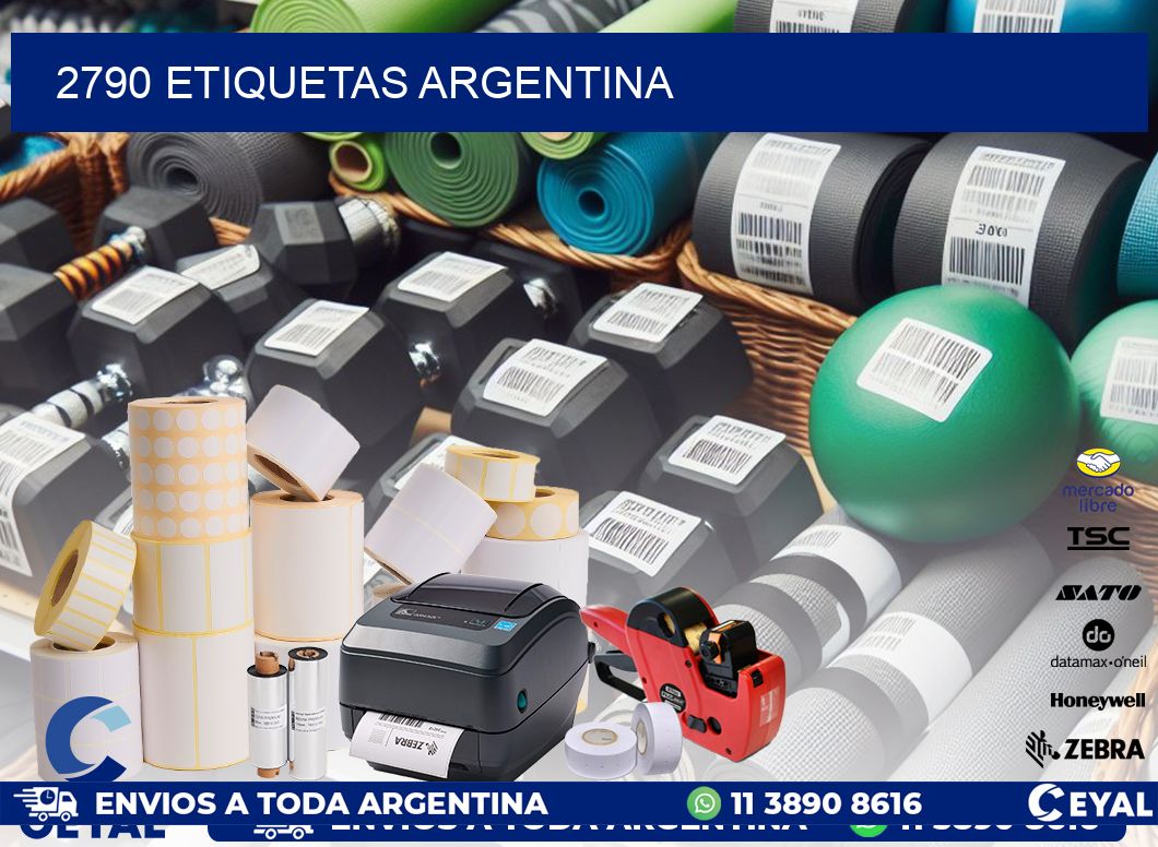 2790 ETIQUETAS ARGENTINA