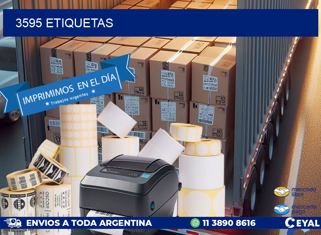 3595 ETIQUETAS