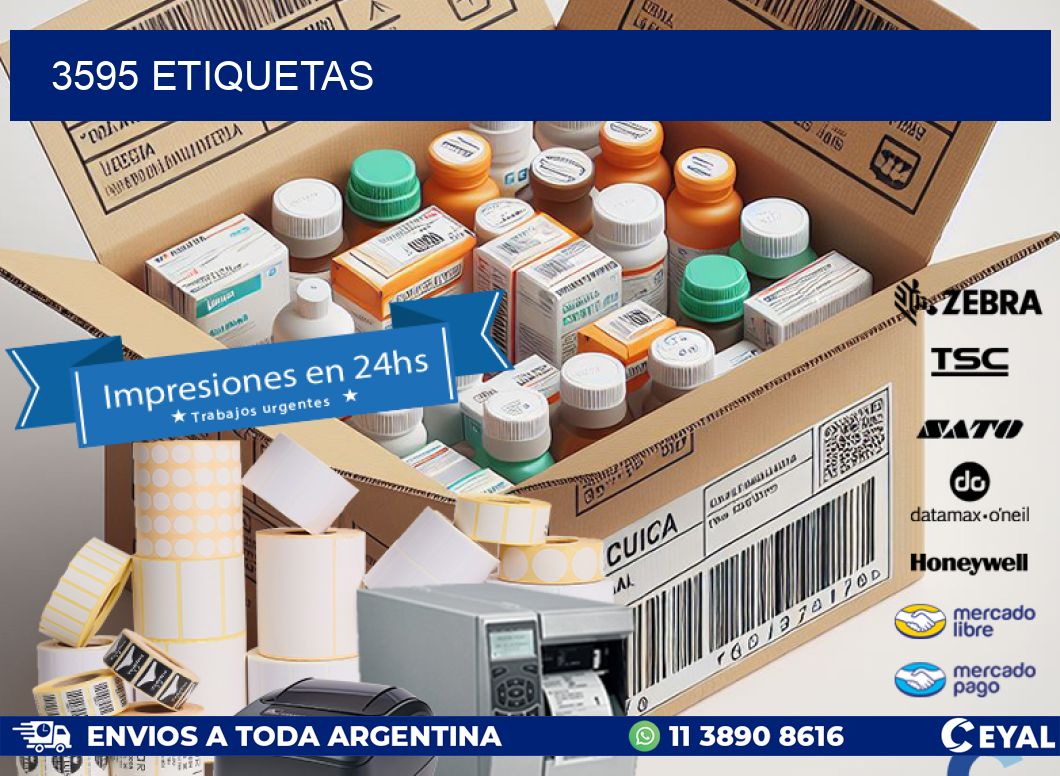 3595 ETIQUETAS