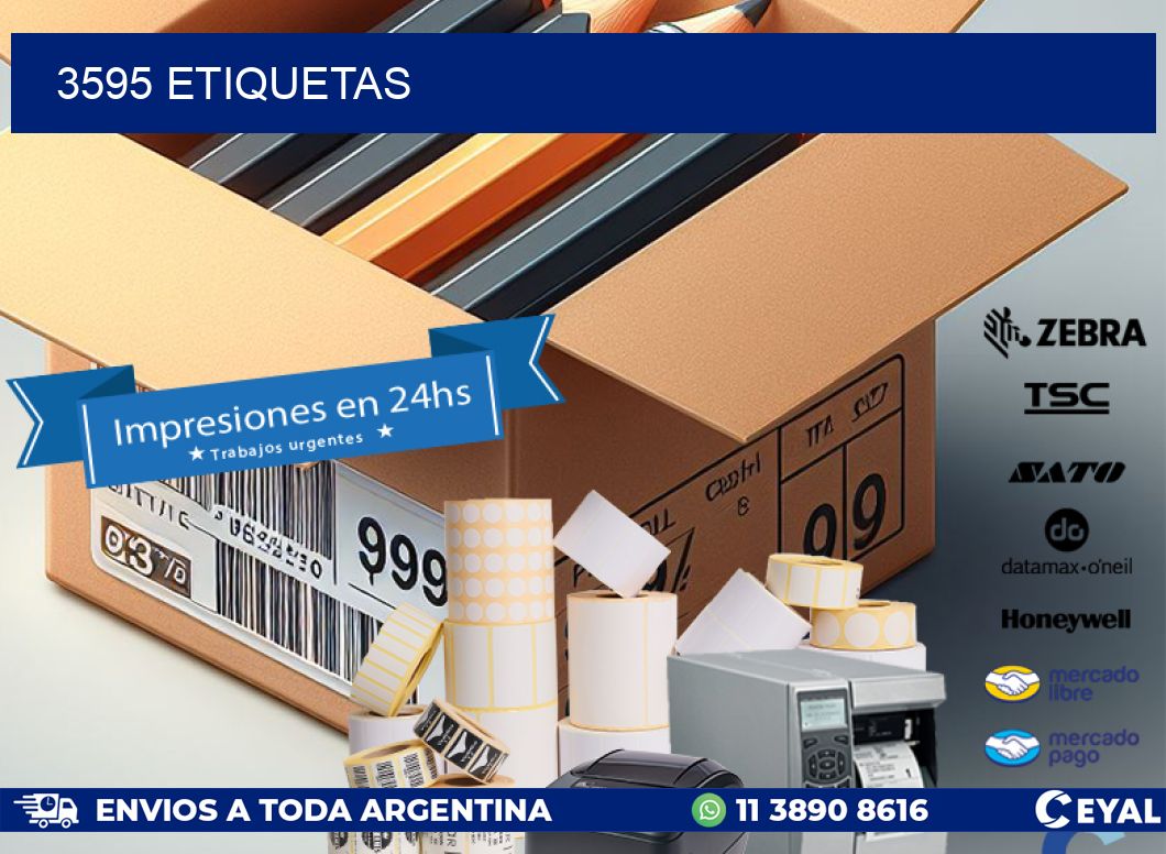3595 ETIQUETAS
