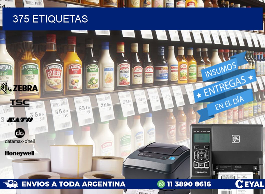 375 ETIQUETAS