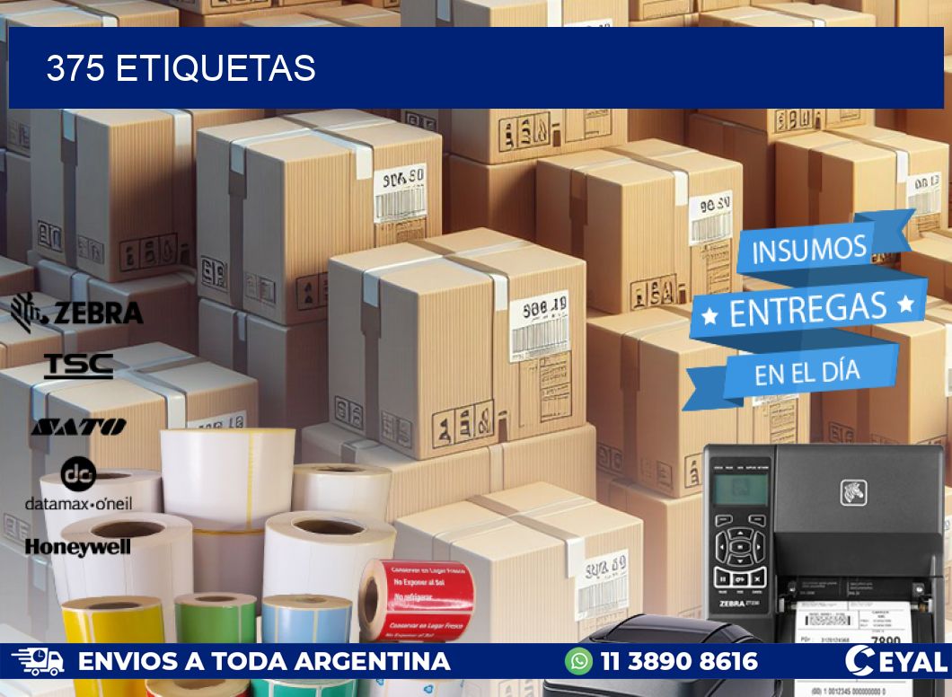 375 ETIQUETAS