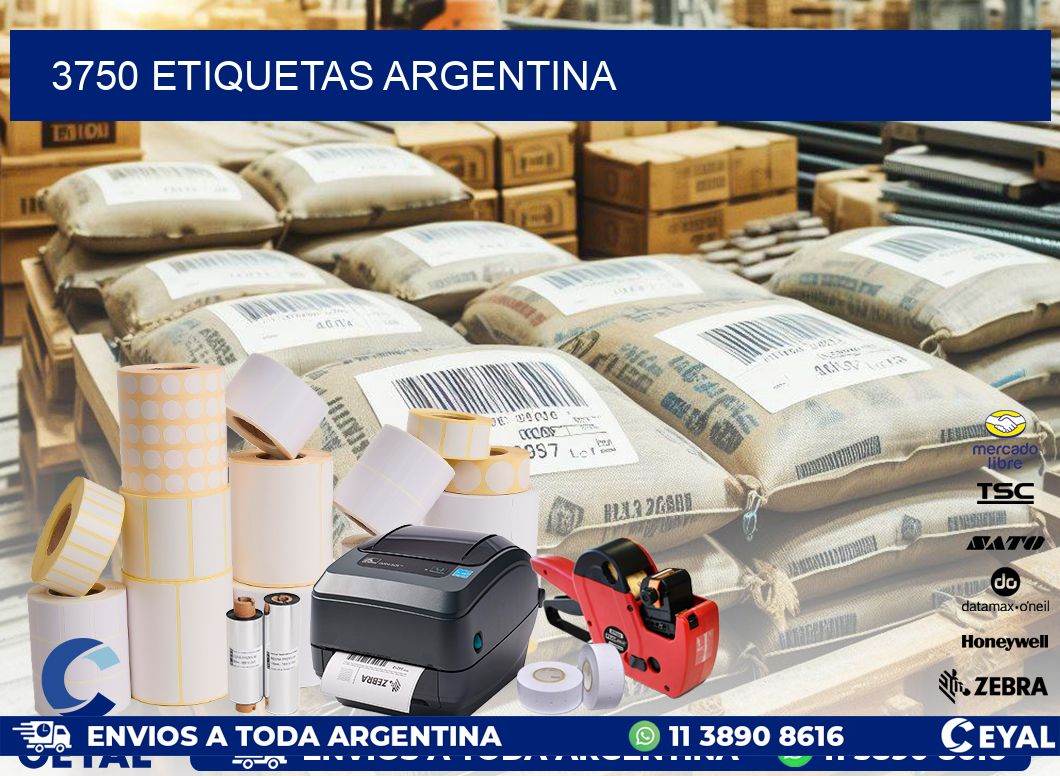 3750 ETIQUETAS ARGENTINA