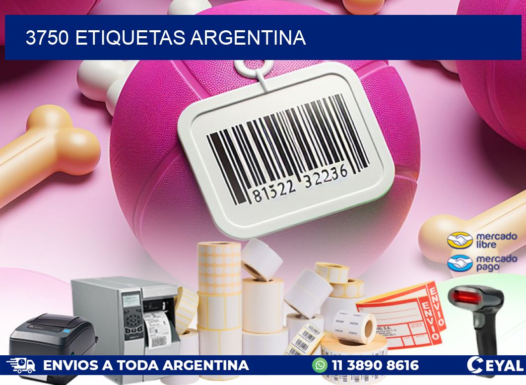 3750 ETIQUETAS ARGENTINA