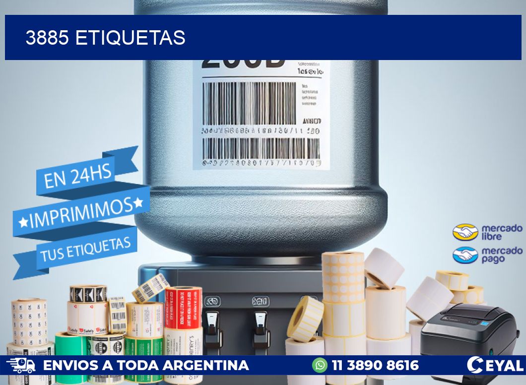 3885 ETIQUETAS