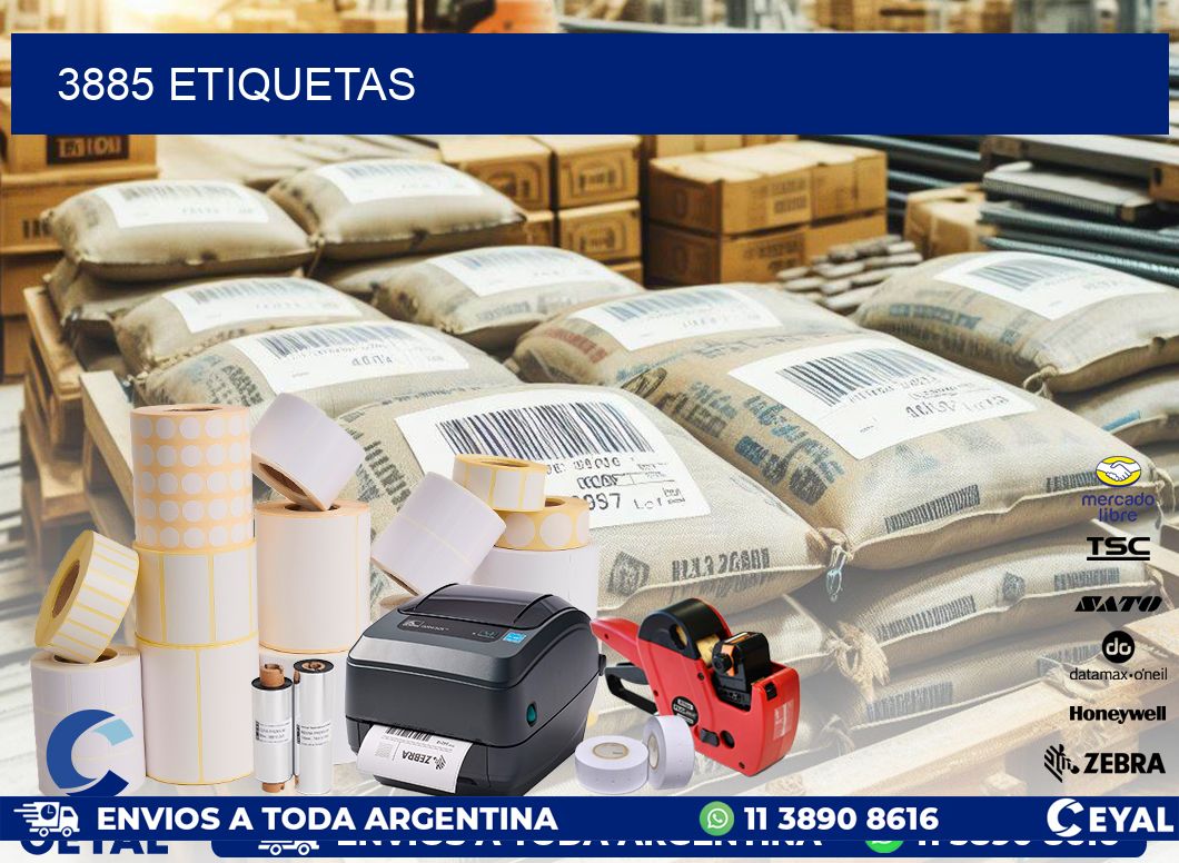 3885 ETIQUETAS