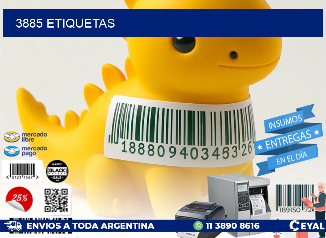 3885 ETIQUETAS