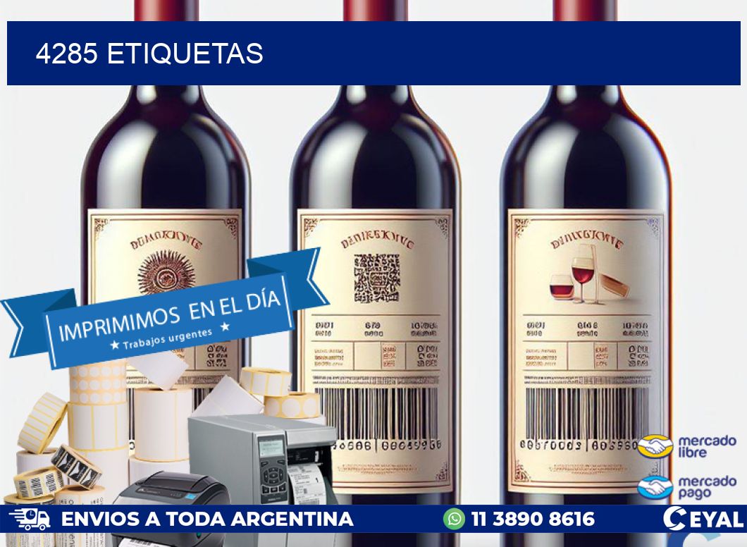 4285 ETIQUETAS