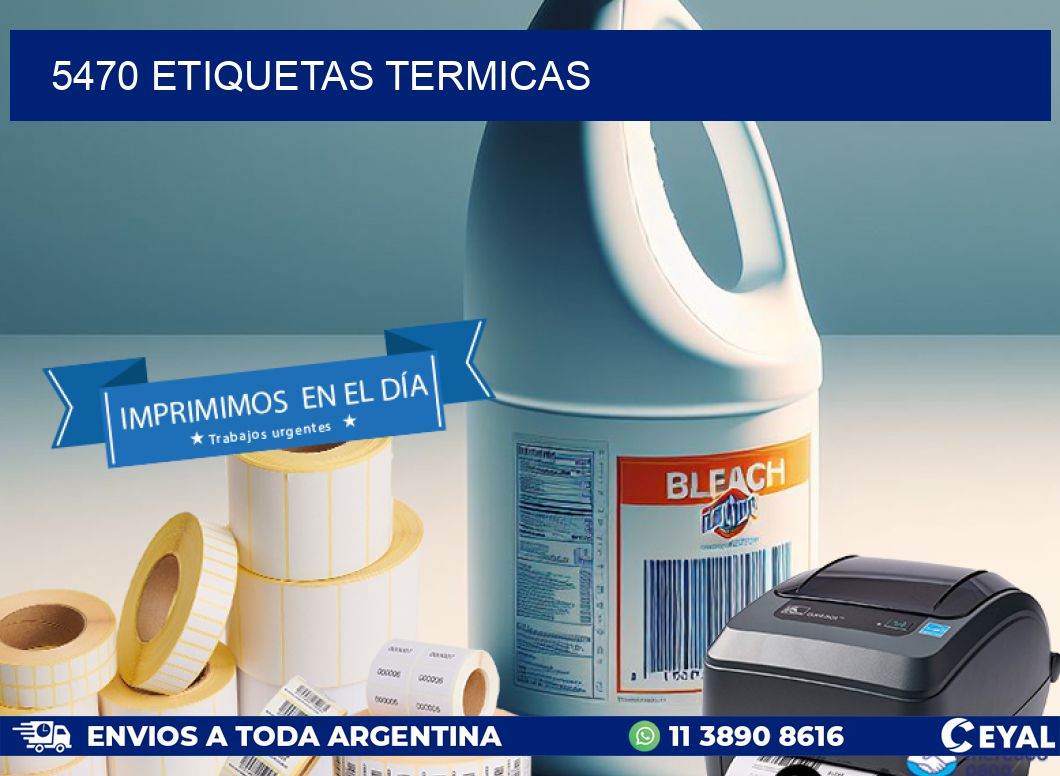 5470 ETIQUETAS TERMICAS
