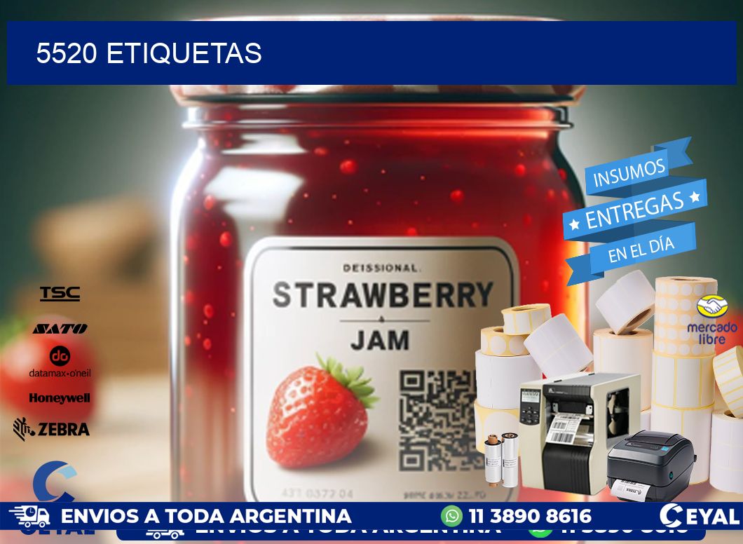 5520 ETIQUETAS