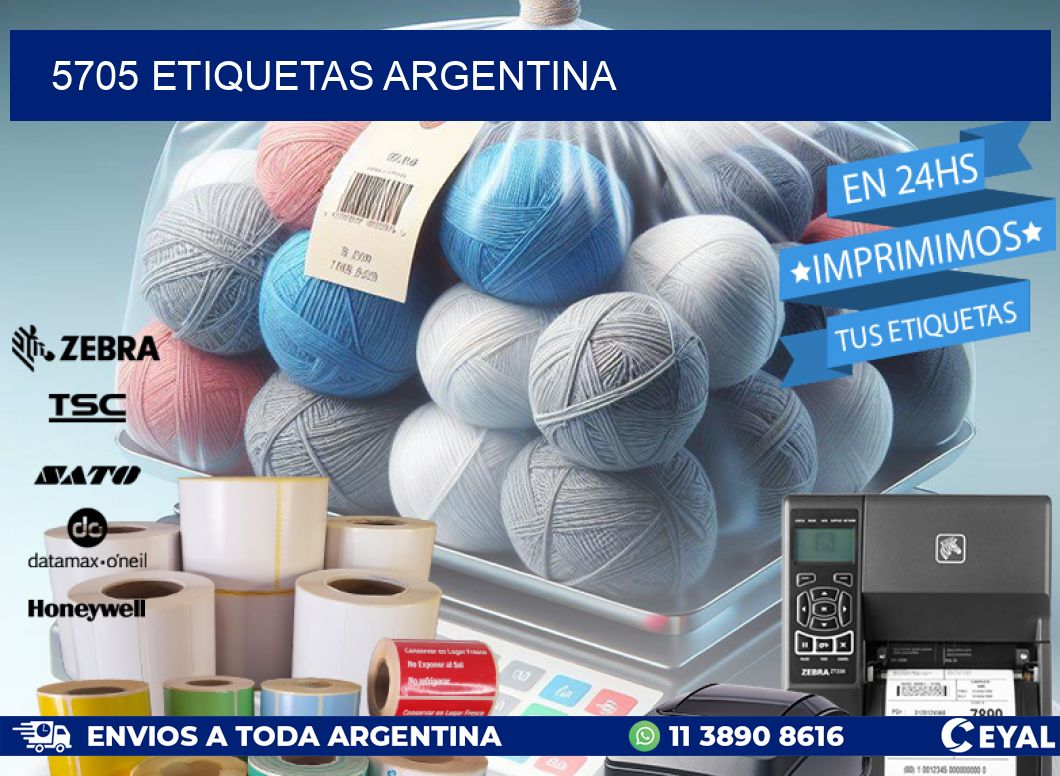 5705 ETIQUETAS ARGENTINA