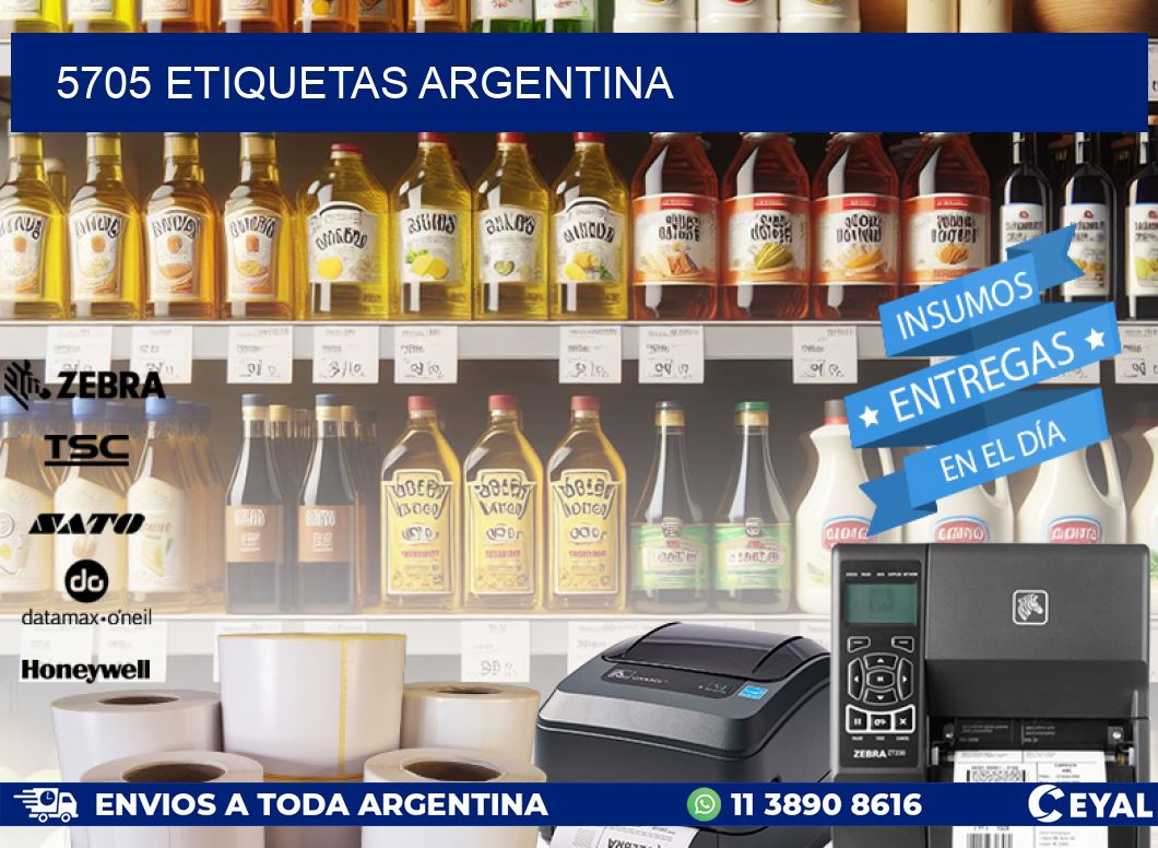 5705 ETIQUETAS ARGENTINA